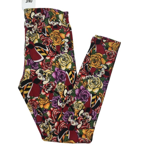 Royal Roses & Storybook Queen Leggings | Royal Roses & Villain Vibes | - Picture 2 of 2